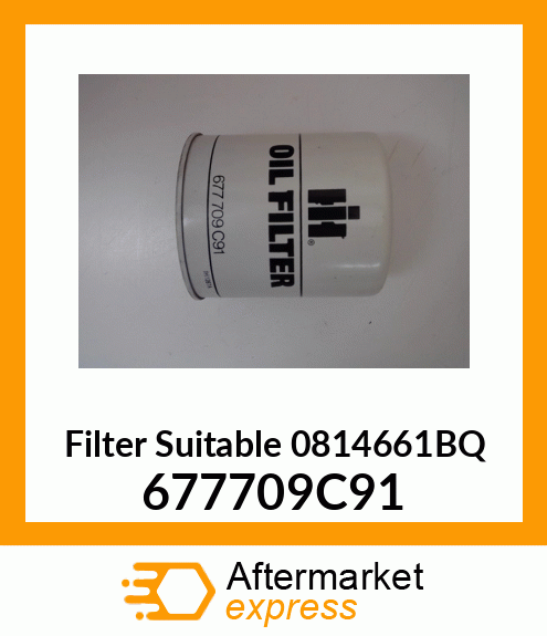 Filter Suitable 0814661BQ 677709C91