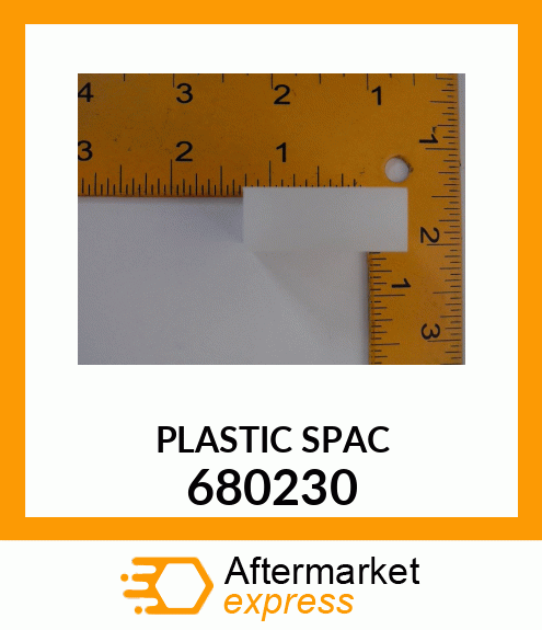 PLASTIC SPAC 680230