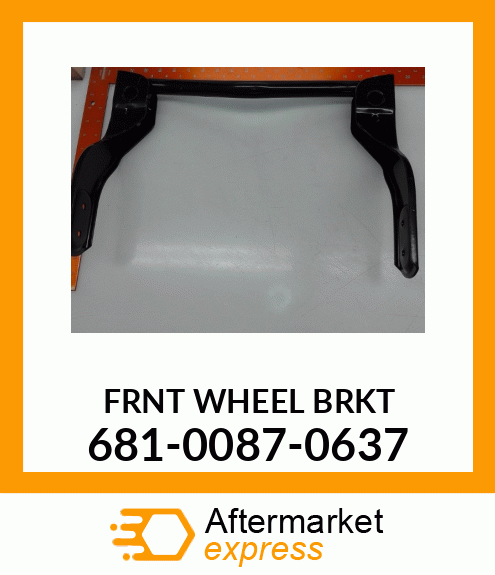 FRNT WHEEL BRKT 681-0087-0637