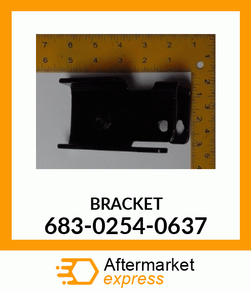 BRACKET 683-0254-0637