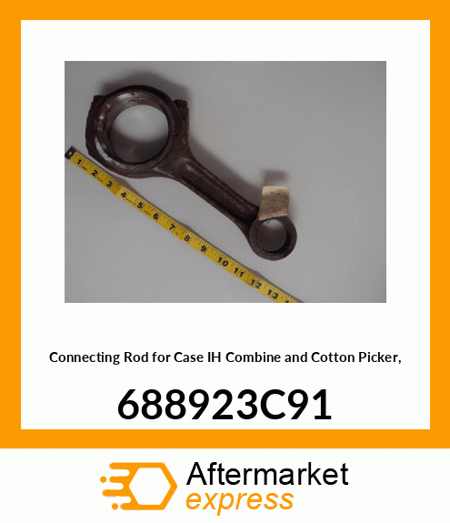 Connecting Rod for IH Combine and Cotton Picker, 688923C91 688923C91