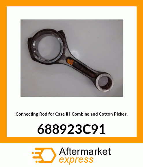 Connecting Rod for IH Combine and Cotton Picker, 688923C91 688923C91