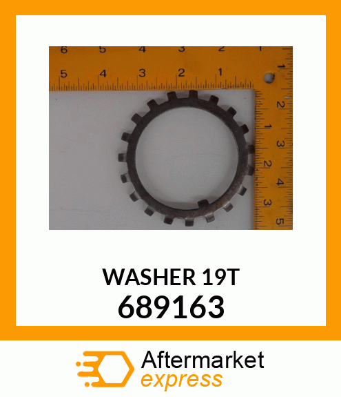 WASHER 19T 689163