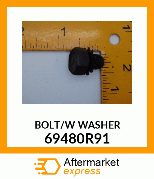 BOLT/W WASHER 69480R91