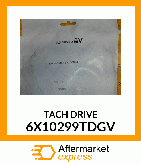 TACH DRIVE 6X10299TDGV