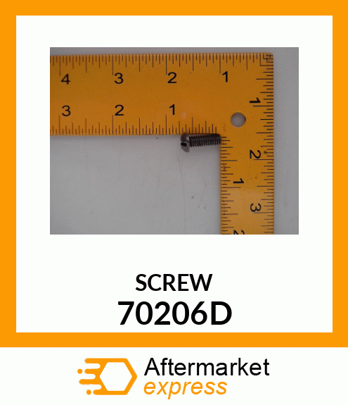 SCREW 70206D