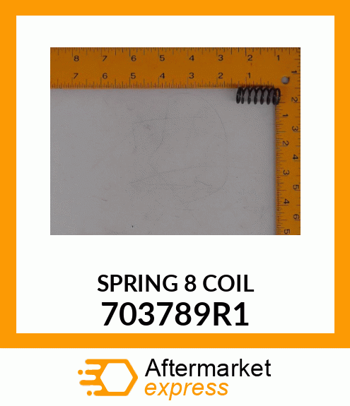 SPRING 8 COIL 703789R1