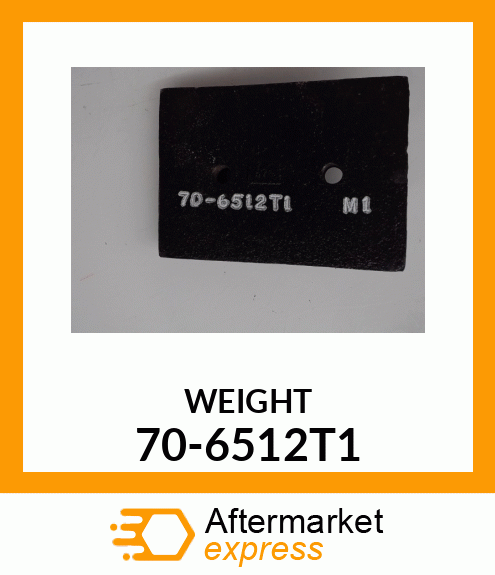 WEIGHT 70-6512T1