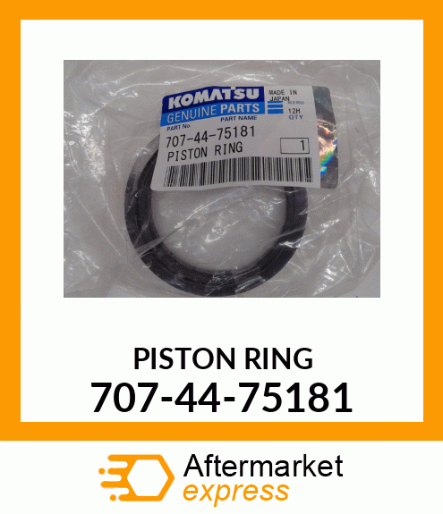 PISTON RING 707-44-75181