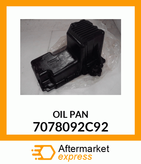 OIL PAN 7078092C92