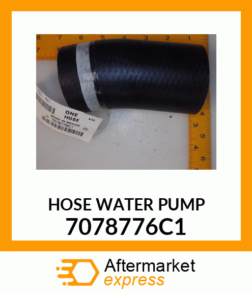 HOSE WATER PUMP 7078776C1