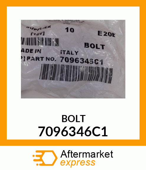 BOLT 7096346C1