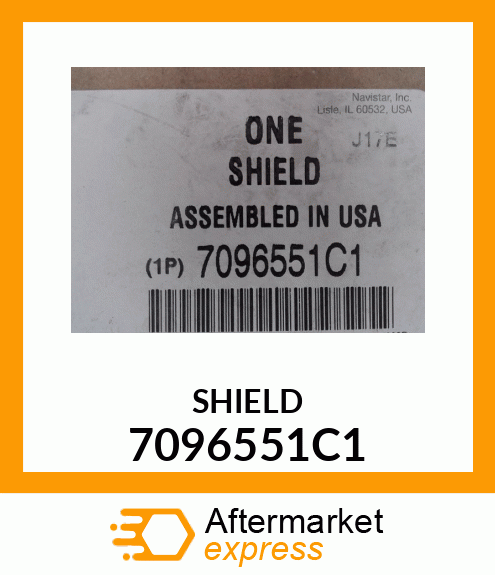 SHIELD 7096551C1