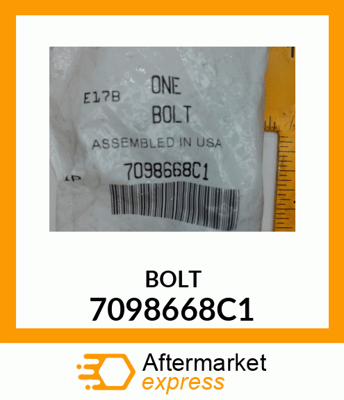 BOLT 7098668C1