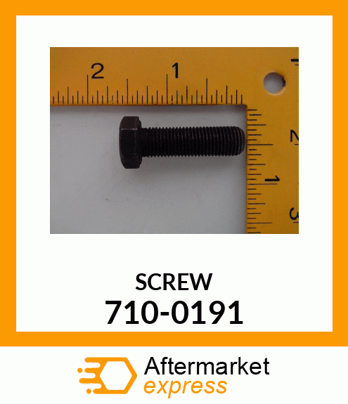 SCREW 710-0191