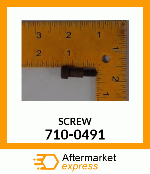 SCREW 710-0491