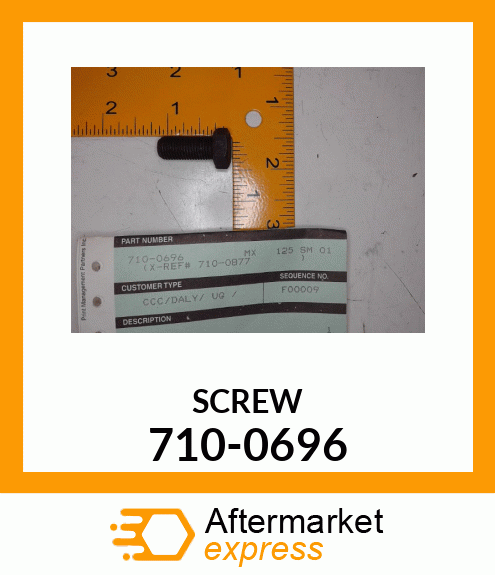 SCREW 710-0696