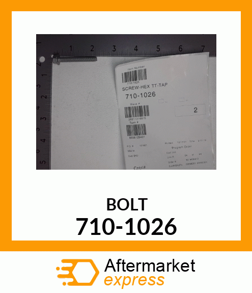 BOLT 710-1026