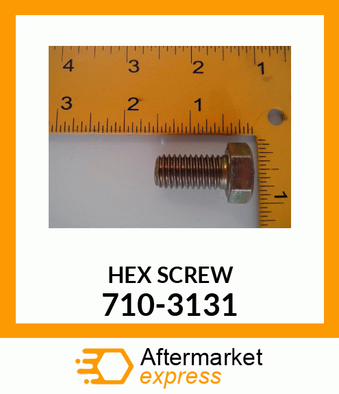 HEX SCREW 710-3131