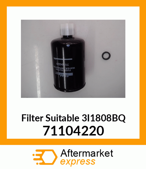 Filter Suitable 3I1808BQ 71104220