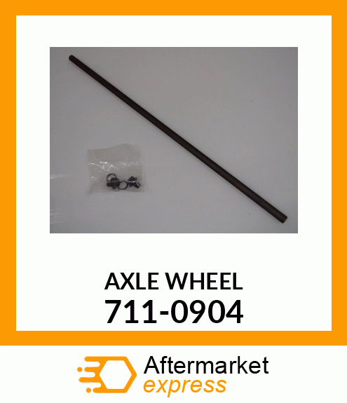 AXLE WHEEL 711-0904