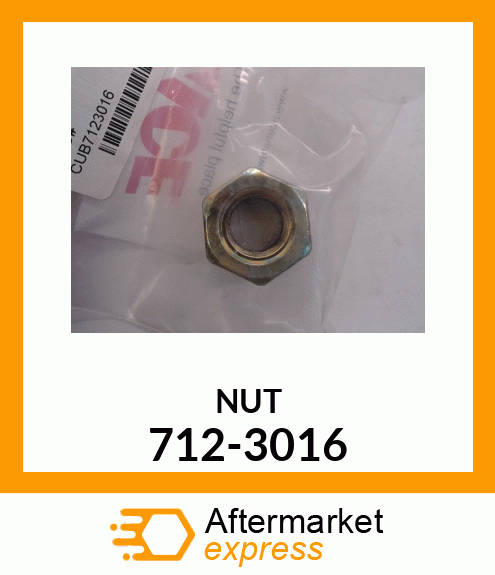 NUT 712-3016