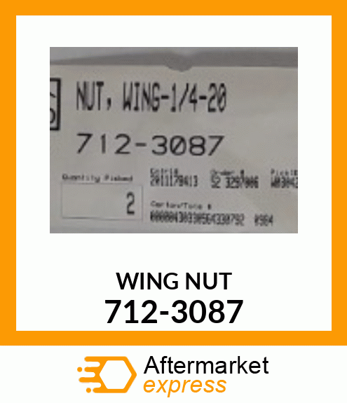 WING NUT 712-3087