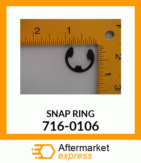 SNAP RING 716-0106