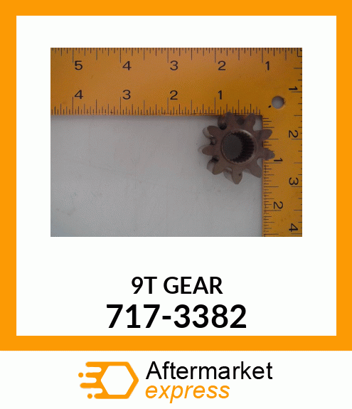 9T GEAR 717-3382