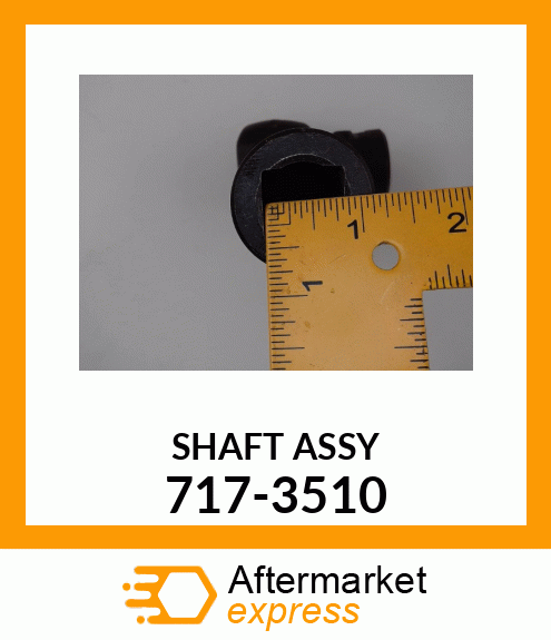 SHAFT ASSY 717-3510