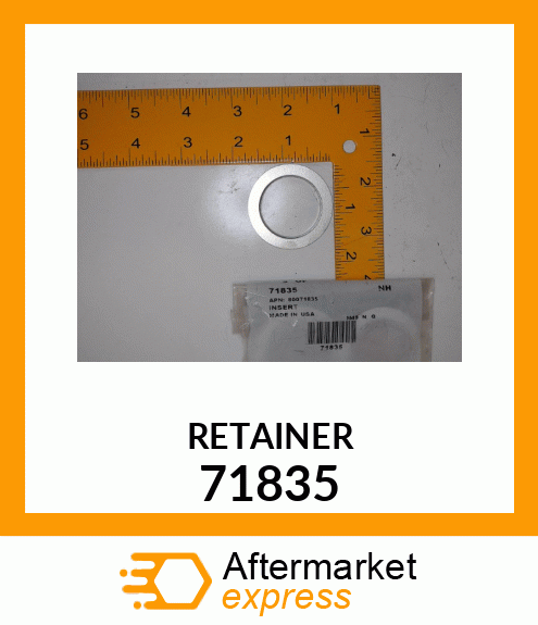 RETAINER 71835