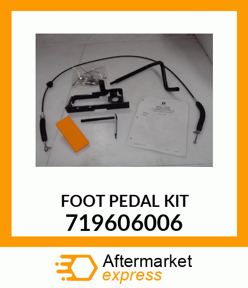 FOOT PEDAL KIT 719606006