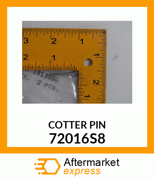 COTTER PIN 72016S8