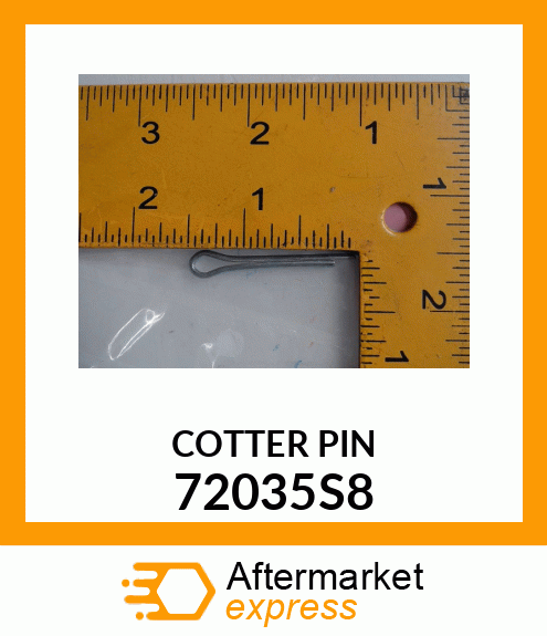 COTTER PIN 72035S8