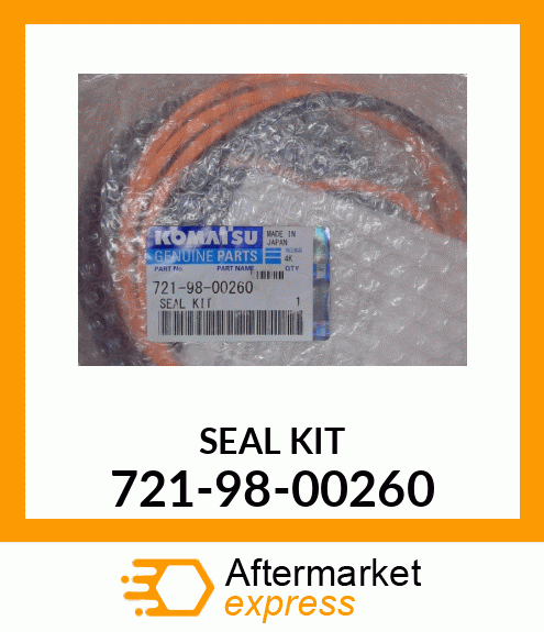 SEAL KIT 721-98-00260