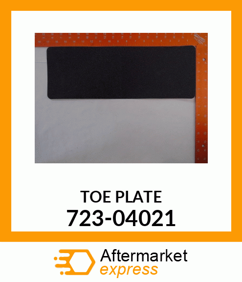 TOE PLATE 723-04021