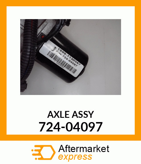 AXLE ASSY 724-04097