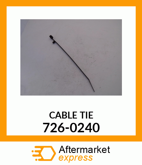 CABLE TIE 726-0240