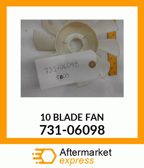 10 BLADE FAN 731-06098