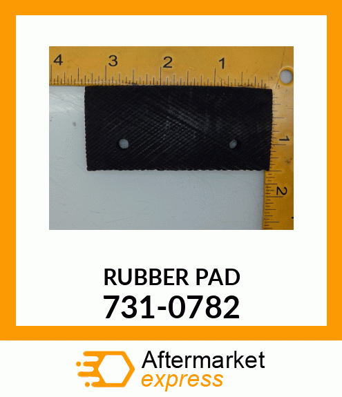 RUBBER PAD 731-0782