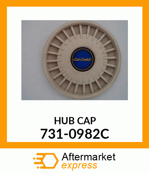 HUB CAP 731-0982C