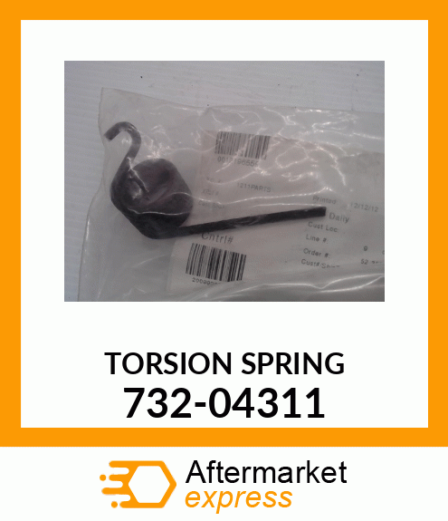 TORSION SPRING 732-04311