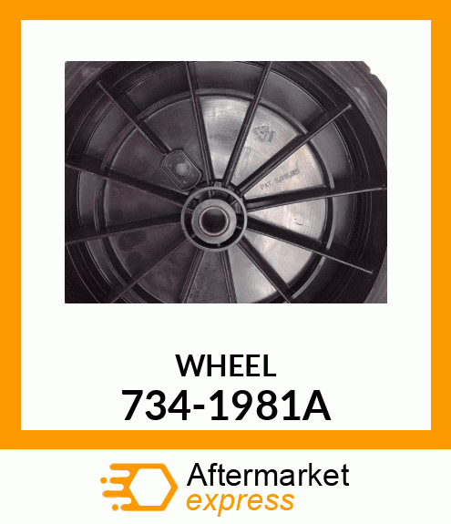 WHEEL 734-1981A