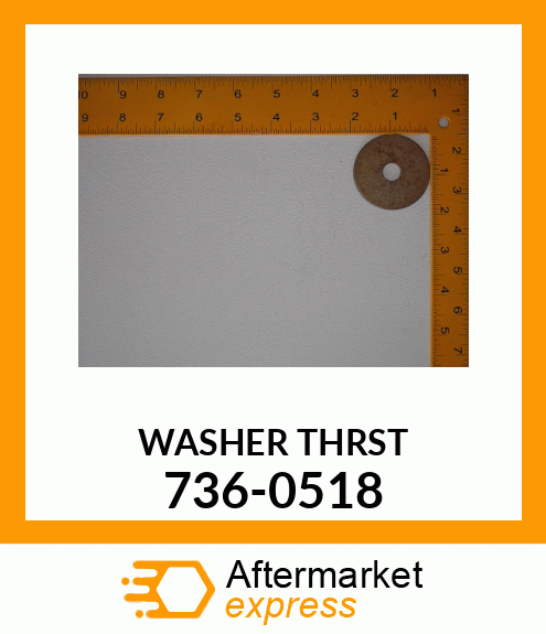 WASHER THRST 736-0518