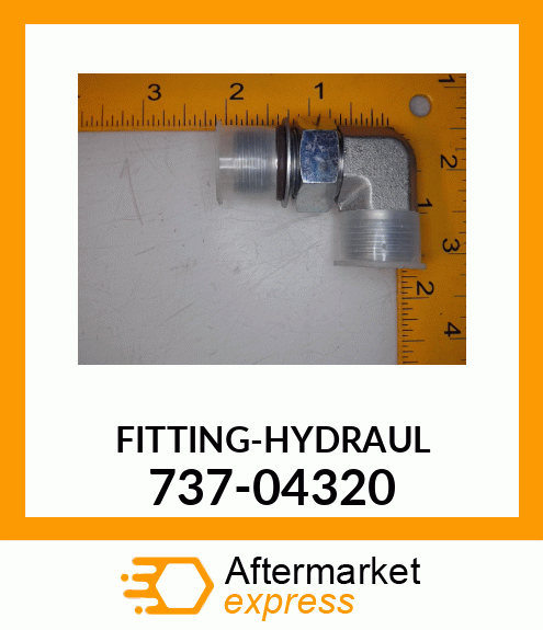 FITTING-HYDRAUL 737-04320