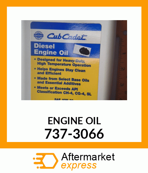 ENGINE OIL 737-3066