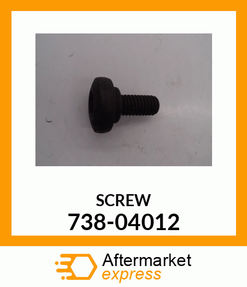 SCREW 738-04012