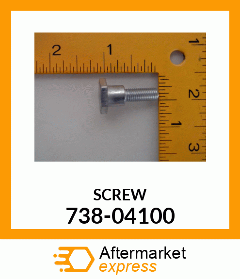 SCREW 738-04100