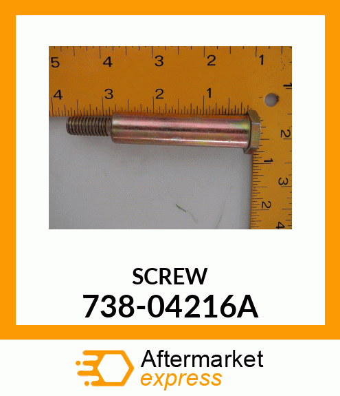 SCREW 738-04216A