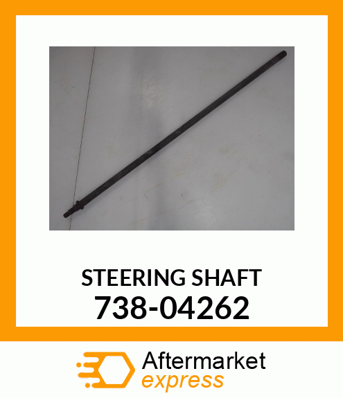 STEERING SHAFT 738-04262